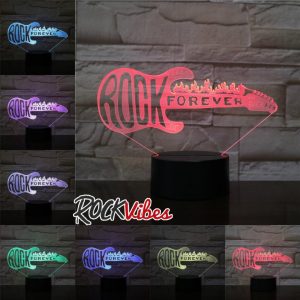 Lámpara Led 3D Rock Forever
