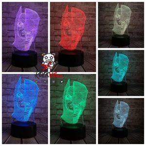 Lámpara Led 3D Batman/Jocker