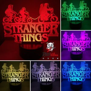 Lámpara Led 3D Stranger Things