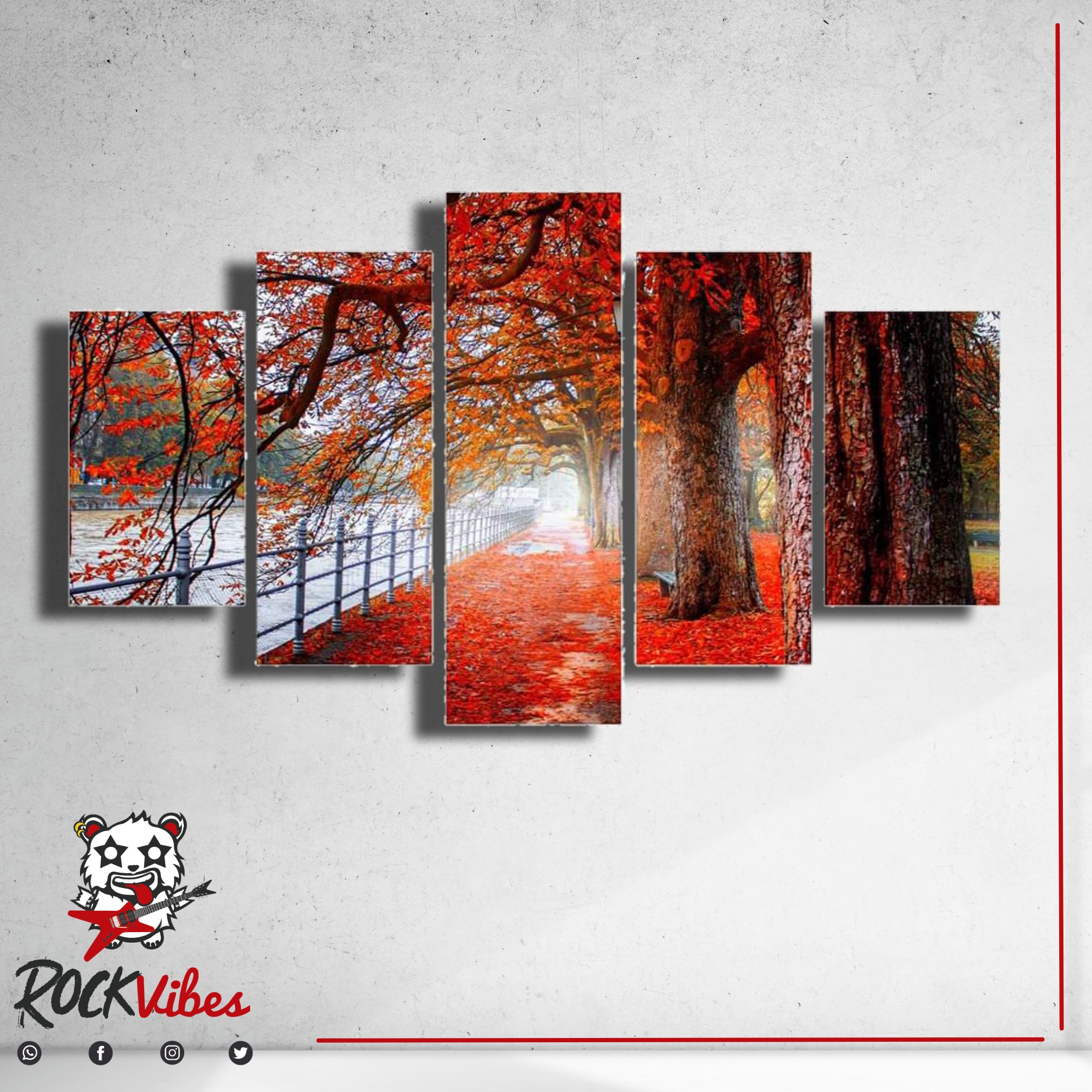 Cuadro Modular Otoño