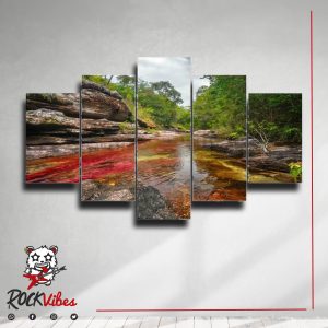 Cuadro Modular Rio De Color