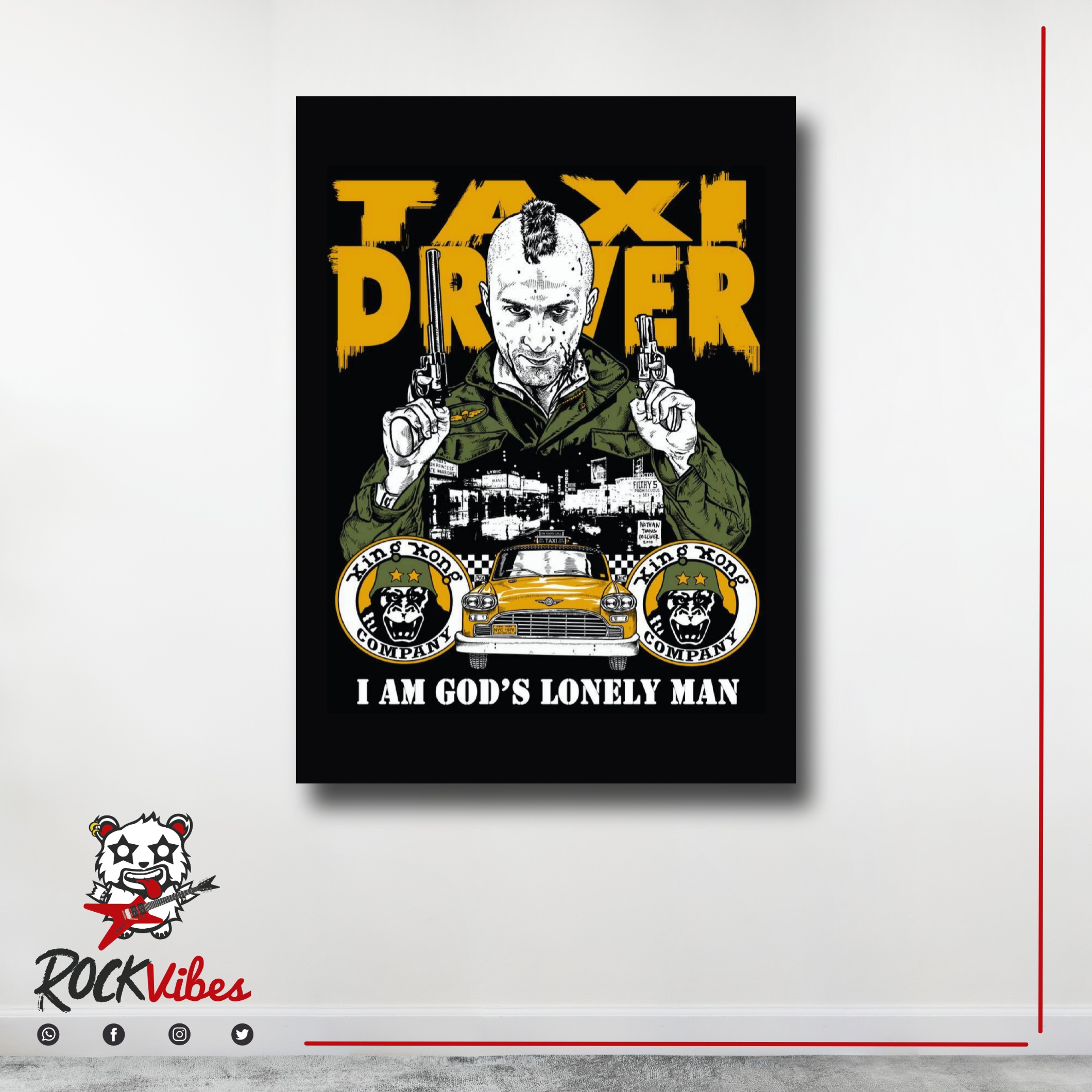 Cuadro Taxi Driver