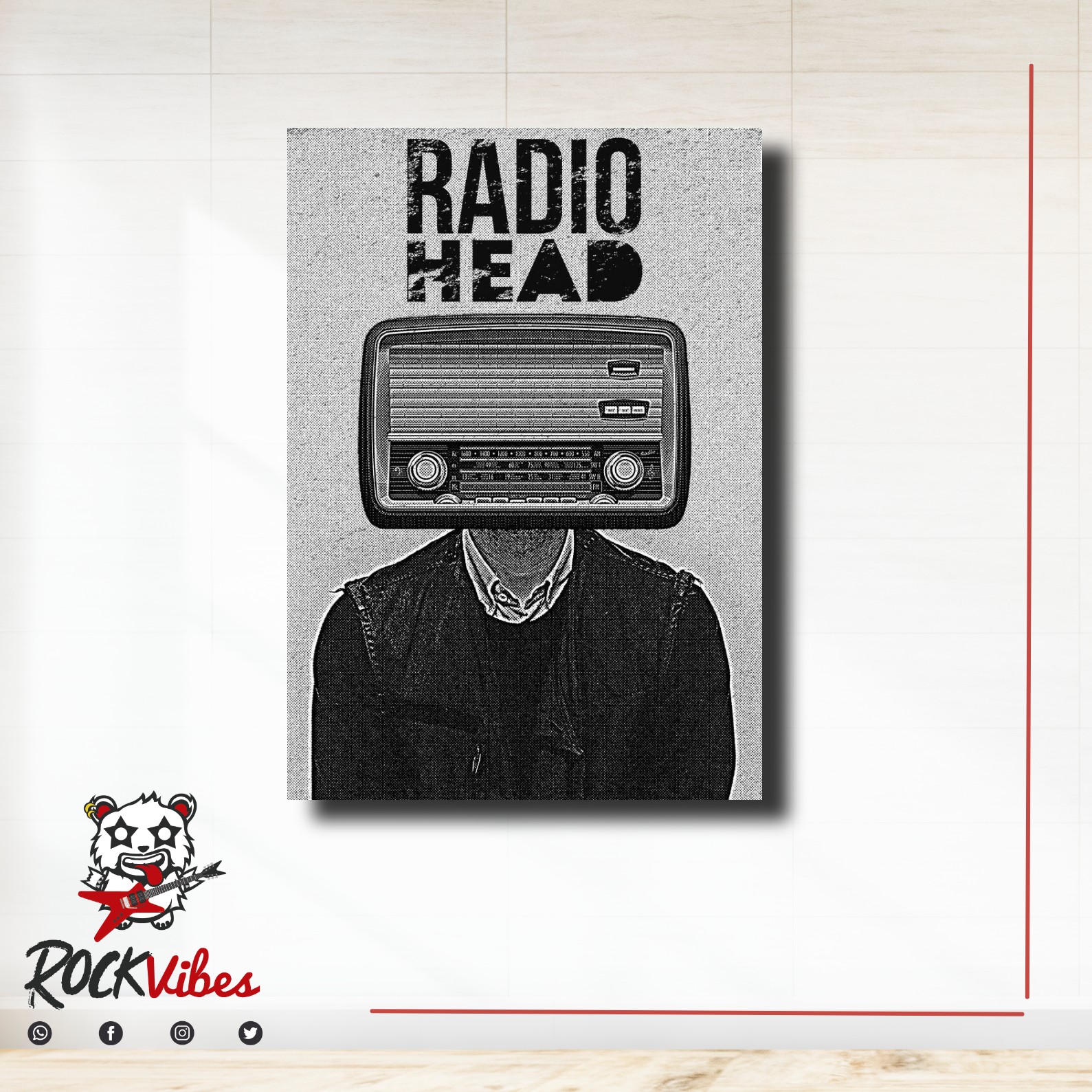 Cuadro Radiohead