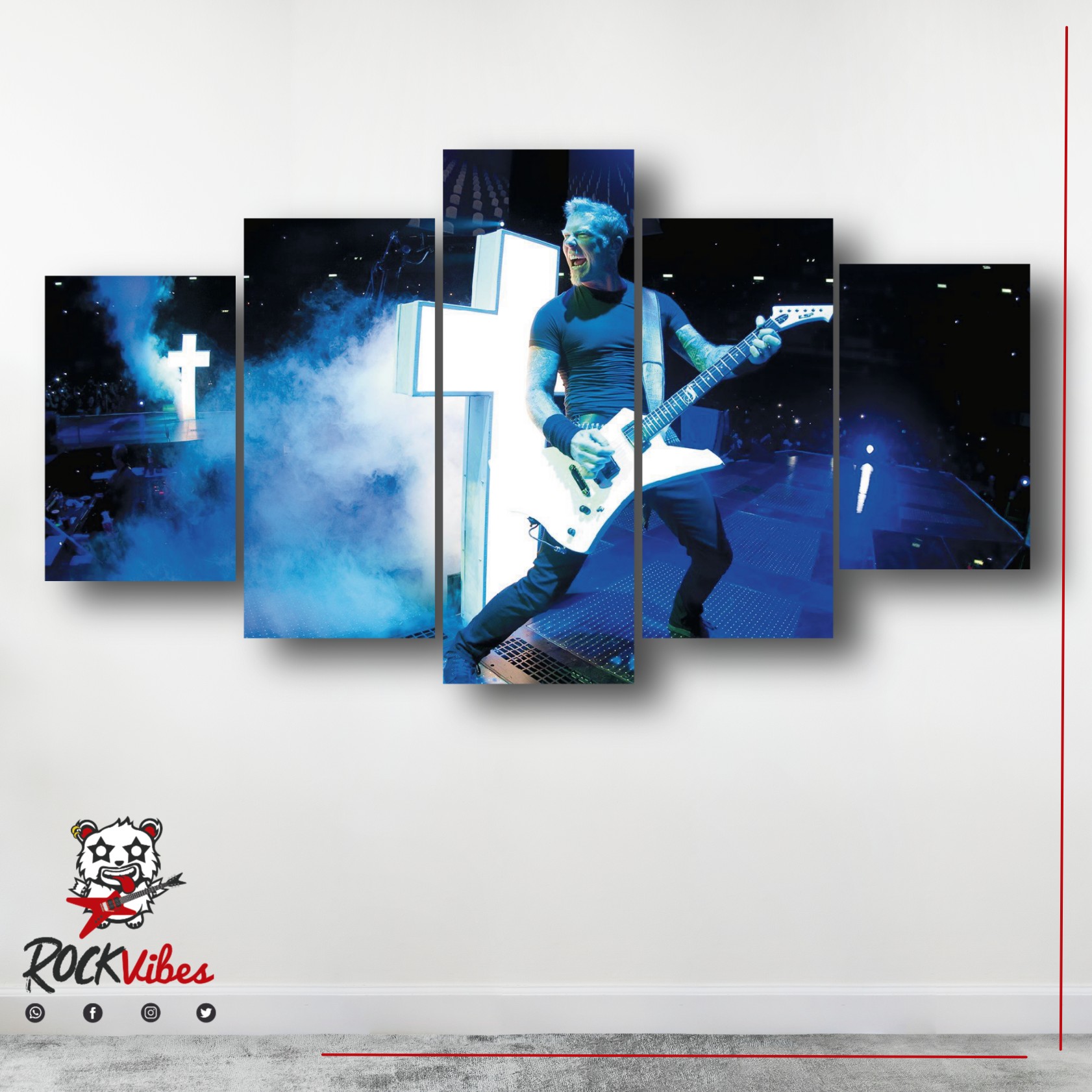 Cuadro Modular James Hetfield