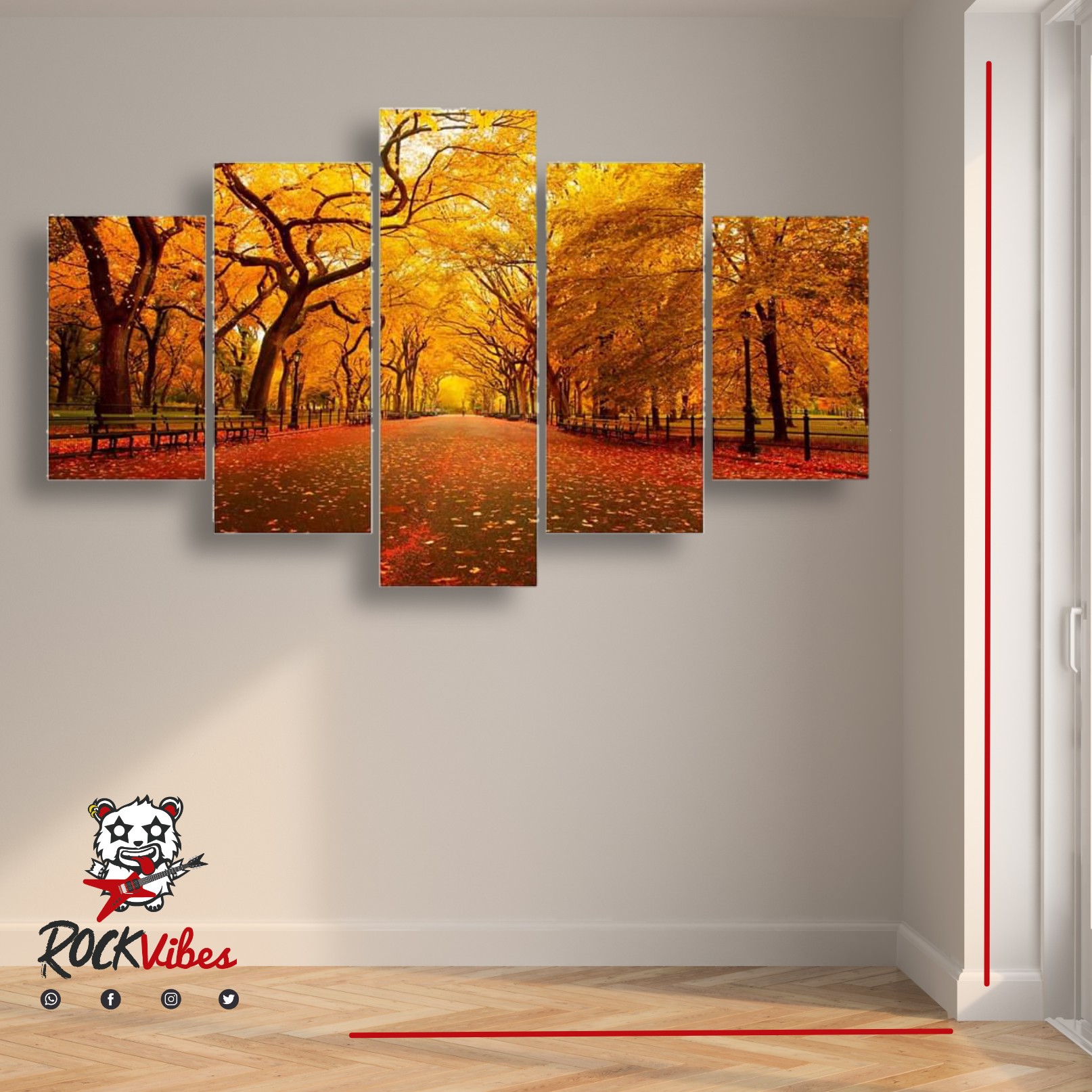 Cuadro Modular Otoño II