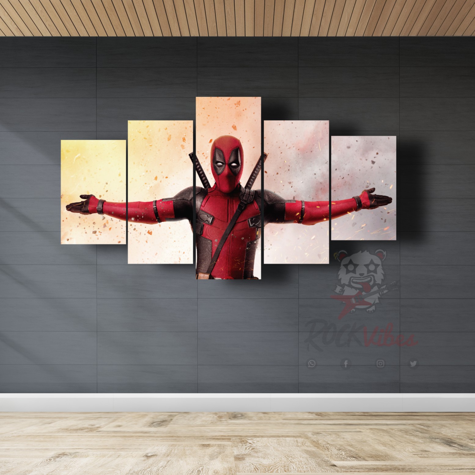 Cuadro Modular Deadpool