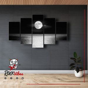 Cuadro Modular Luna Oscura