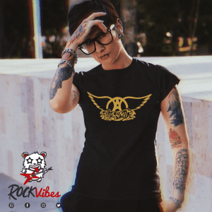 Camiseta Aerosmith - Mujer