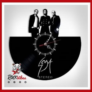 Reloj Vinilo Soda Stereo