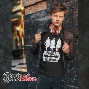 Camiseta Peaky Blinders Negra - Hombre