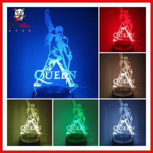 Lámpara Led 3D Queen