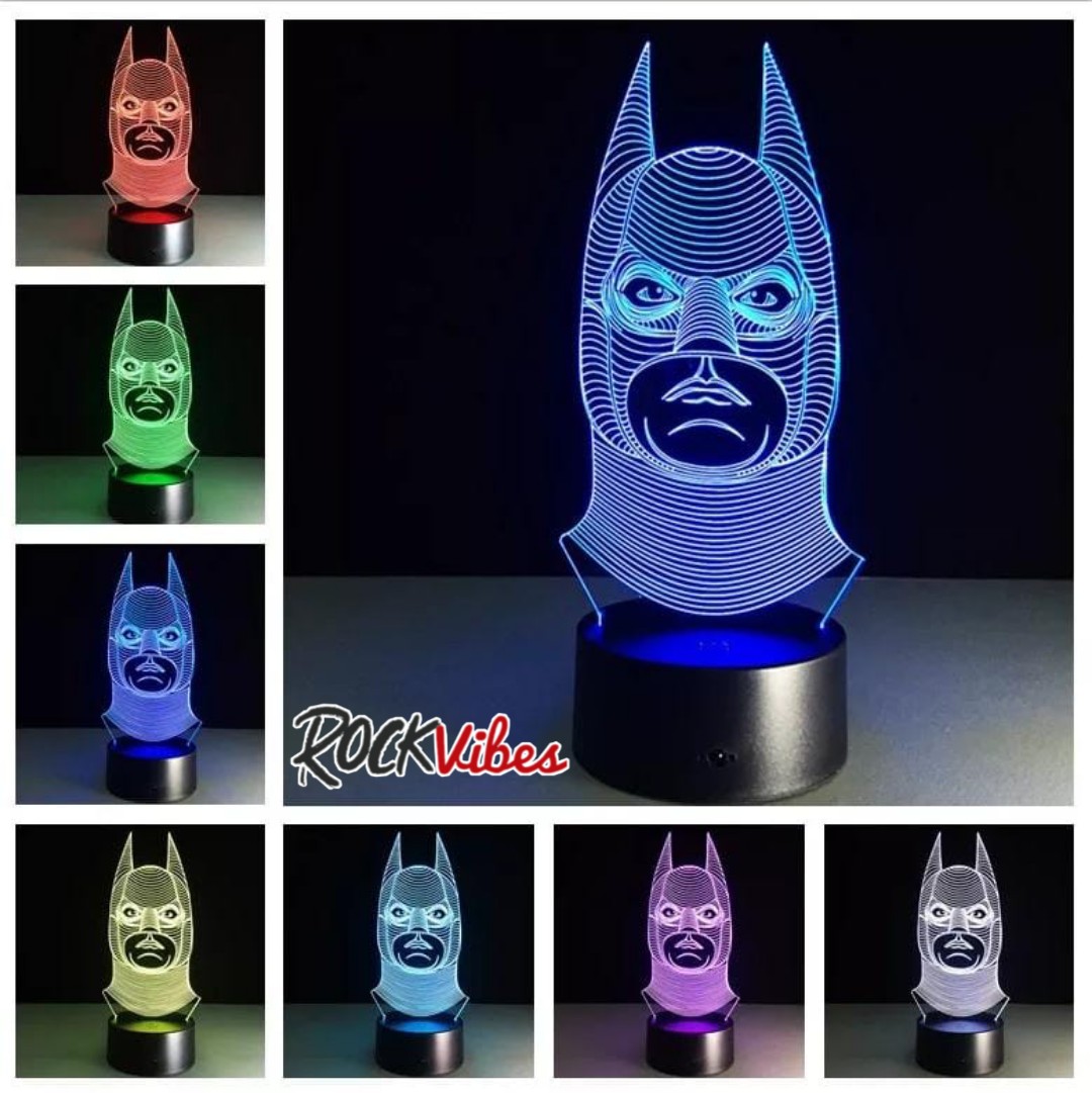 Lámpara Led 3D Batman