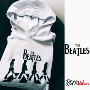 Hoodie Beatles Blanco