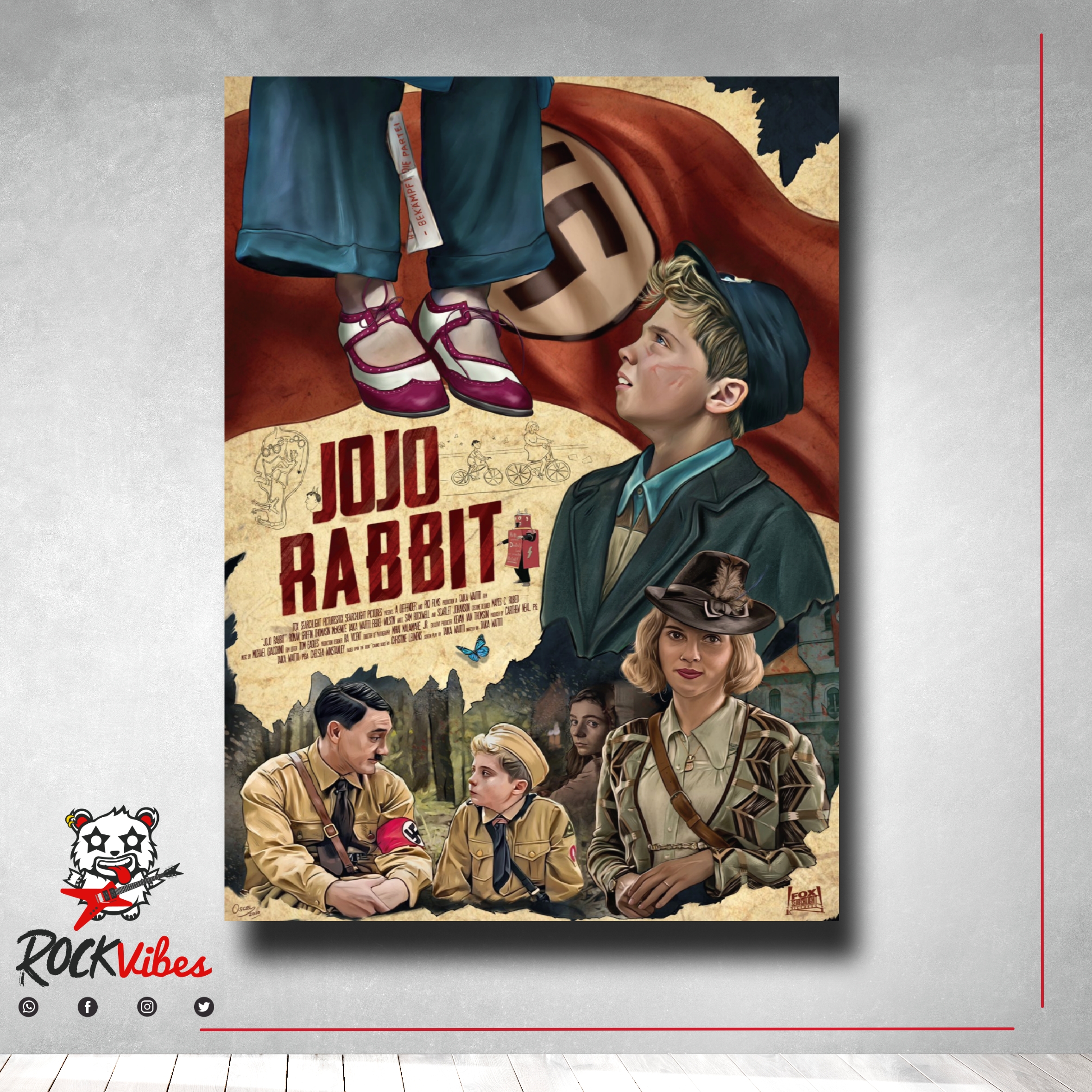 Cuadro Jojo Rabbit