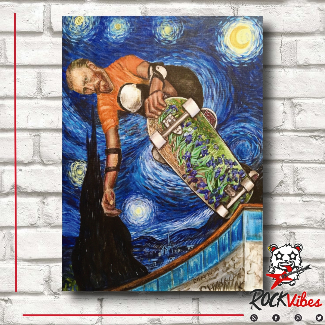Cuadro Van Gogh Skate