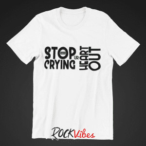 Camiseta Stop Crying Oasis