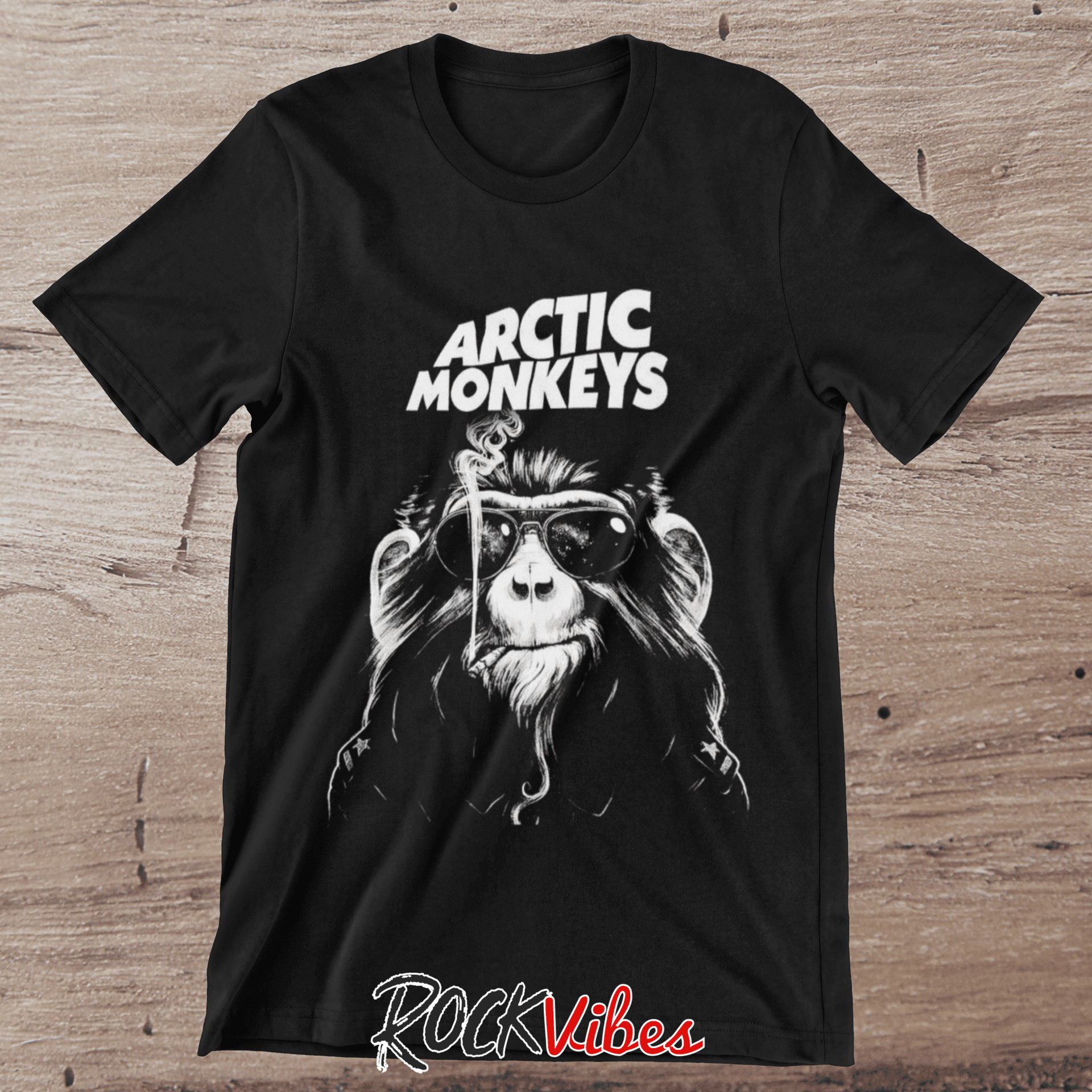 Camiseta Arctic Monkeys Smoke - RockVibes Store