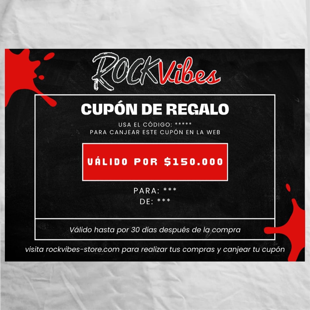 Cupón De Regalo $150.000