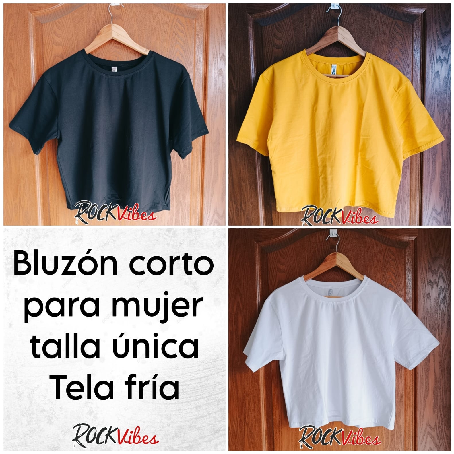 Bluzón Corto Mujer (Sin estampar)