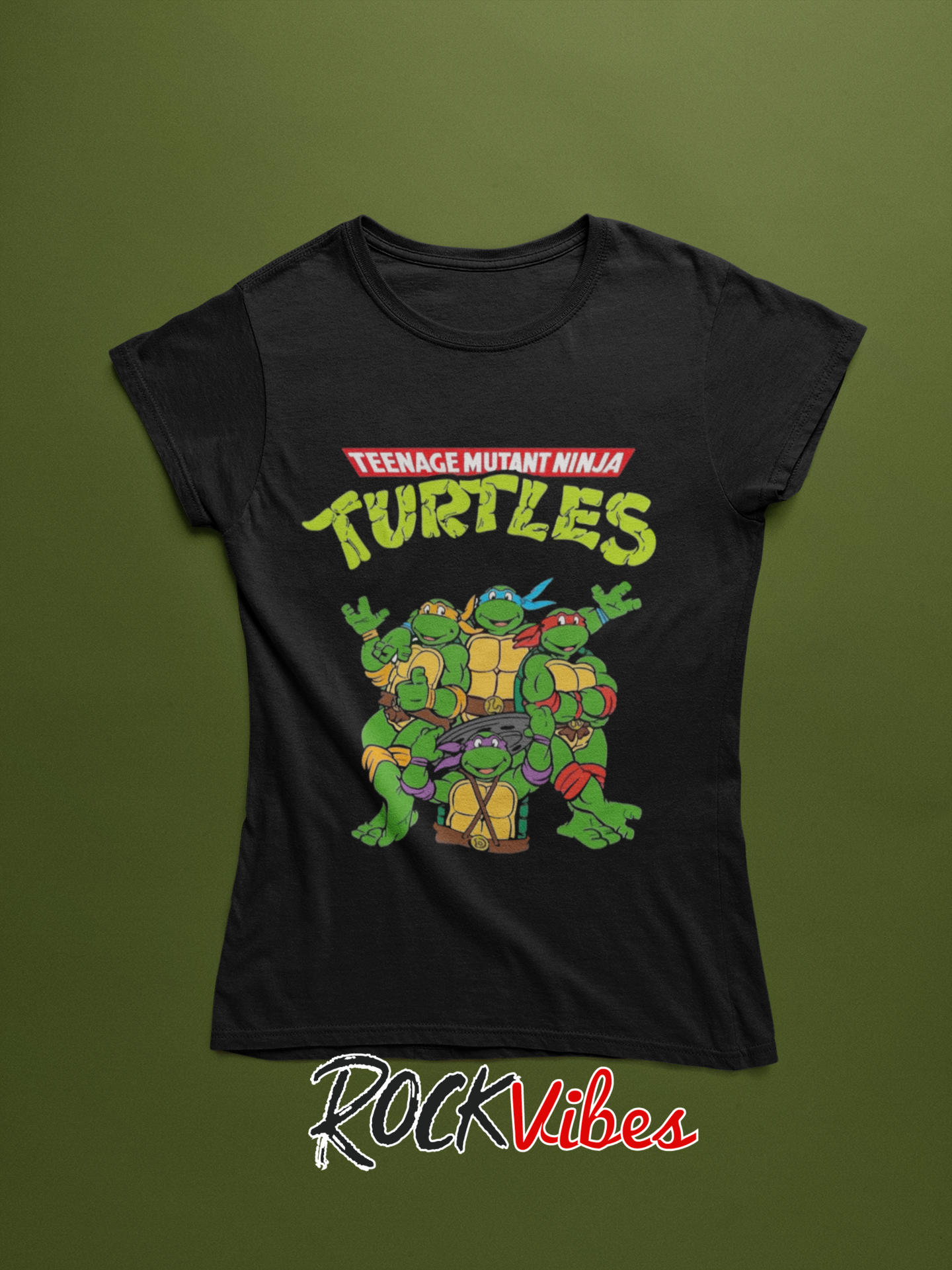 Camiseta Tortugas Ninja V1 - Mujer