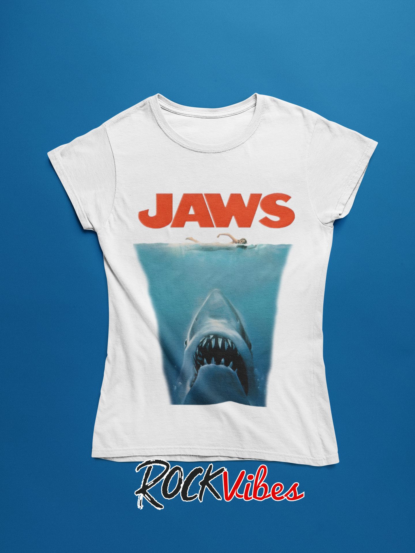 Camiseta Jaws (Tiburón) - Mujer