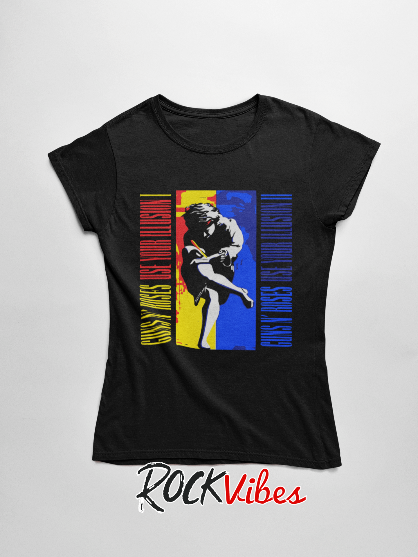 Camiseta Guns 'N Roses (Use Your Illusion) - Mujer