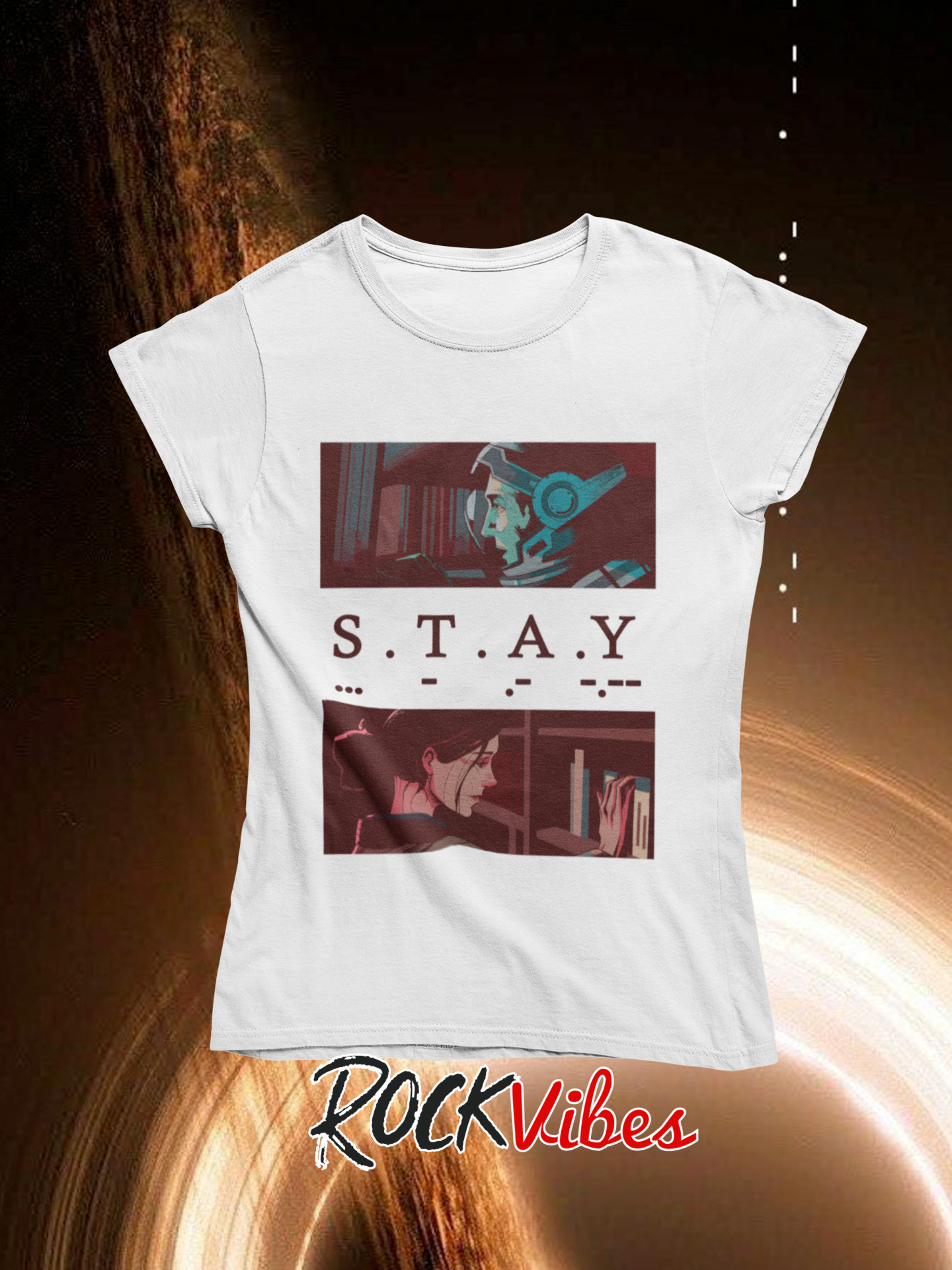 Camiseta Interstellar V4 - Mujer