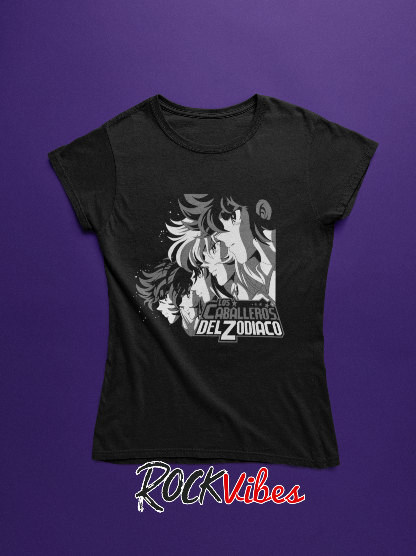 Camiseta Caballeros del Zodiaco - Mujer