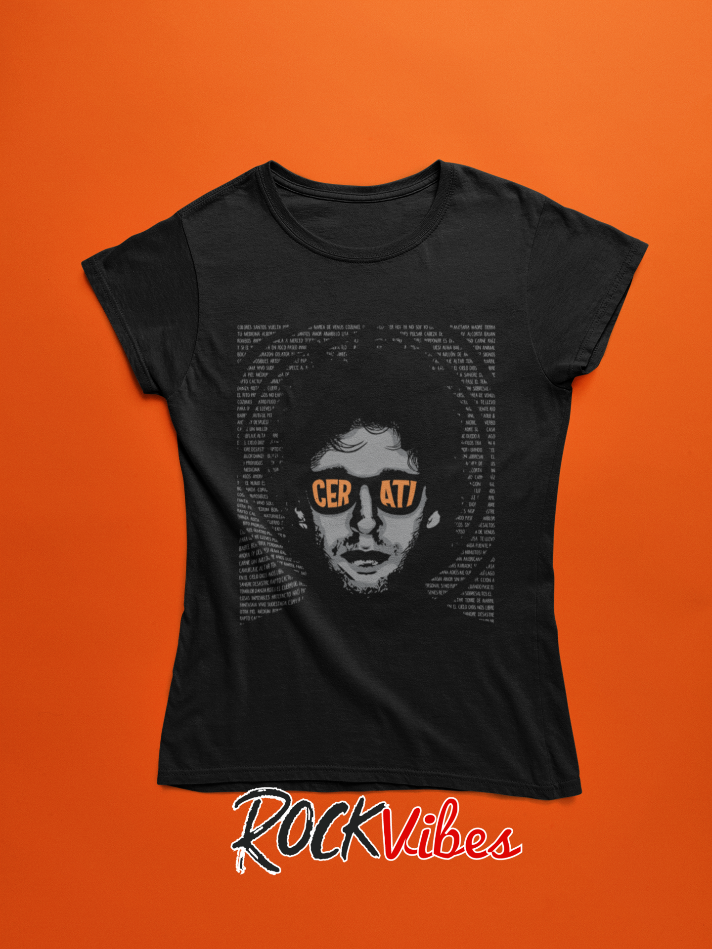 Camiseta Cerati (Canciones) - Mujer