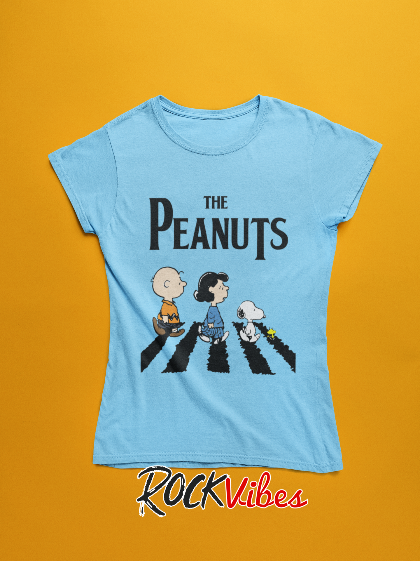 Camiseta The Peanuts (Beatles) - Mujer