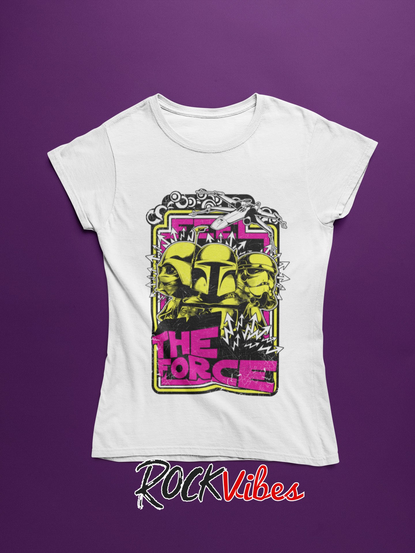 Camiseta Star Wars The Force - Mujer
