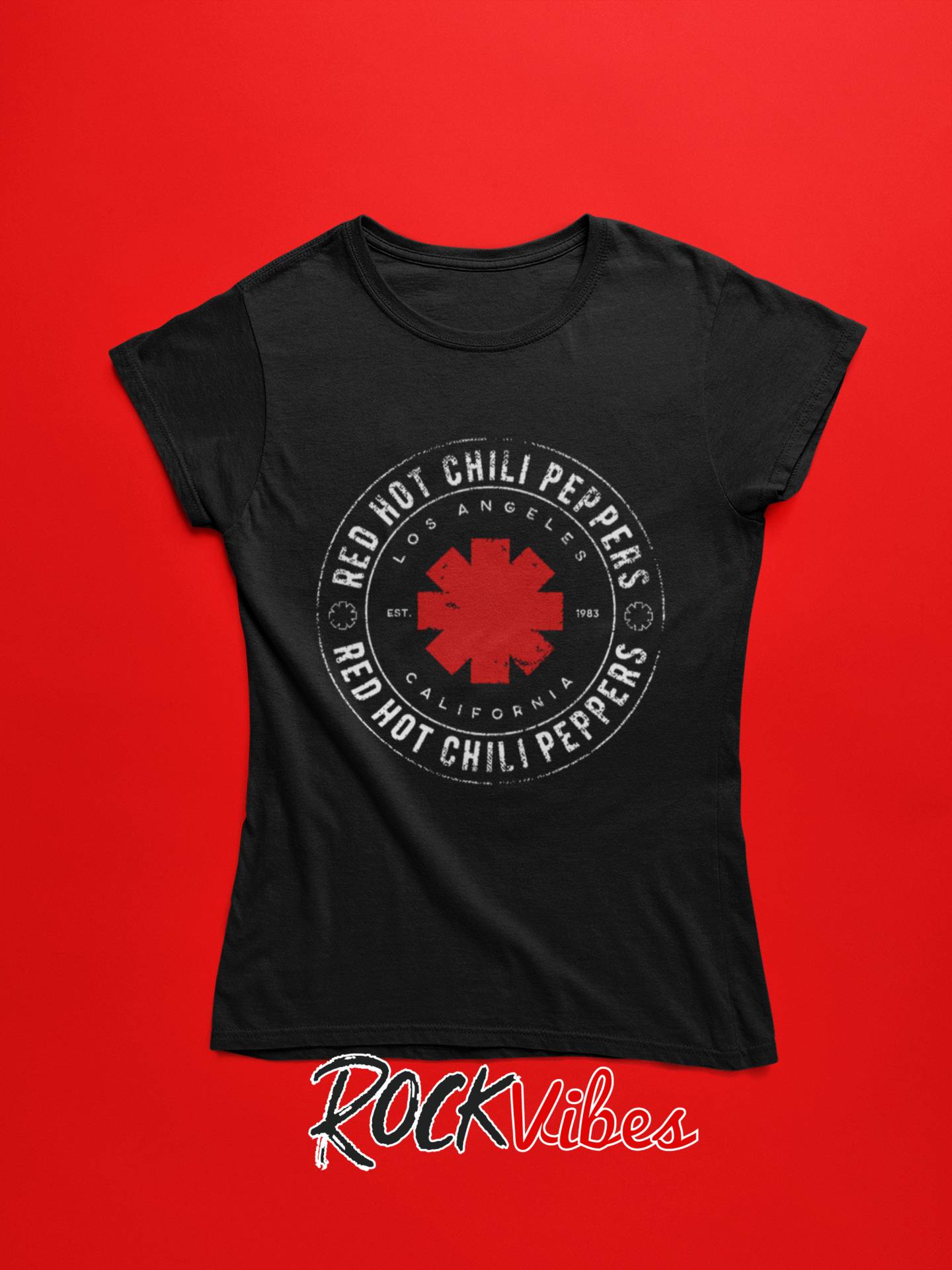 Camiseta Red Hot Chili Peppers V4 - Mujer