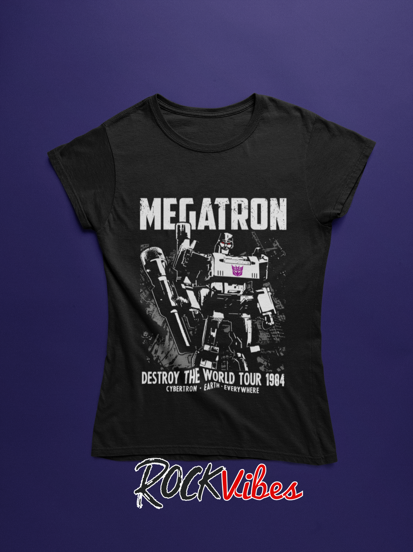Camiseta Transformers V2 Megatron - Mujer