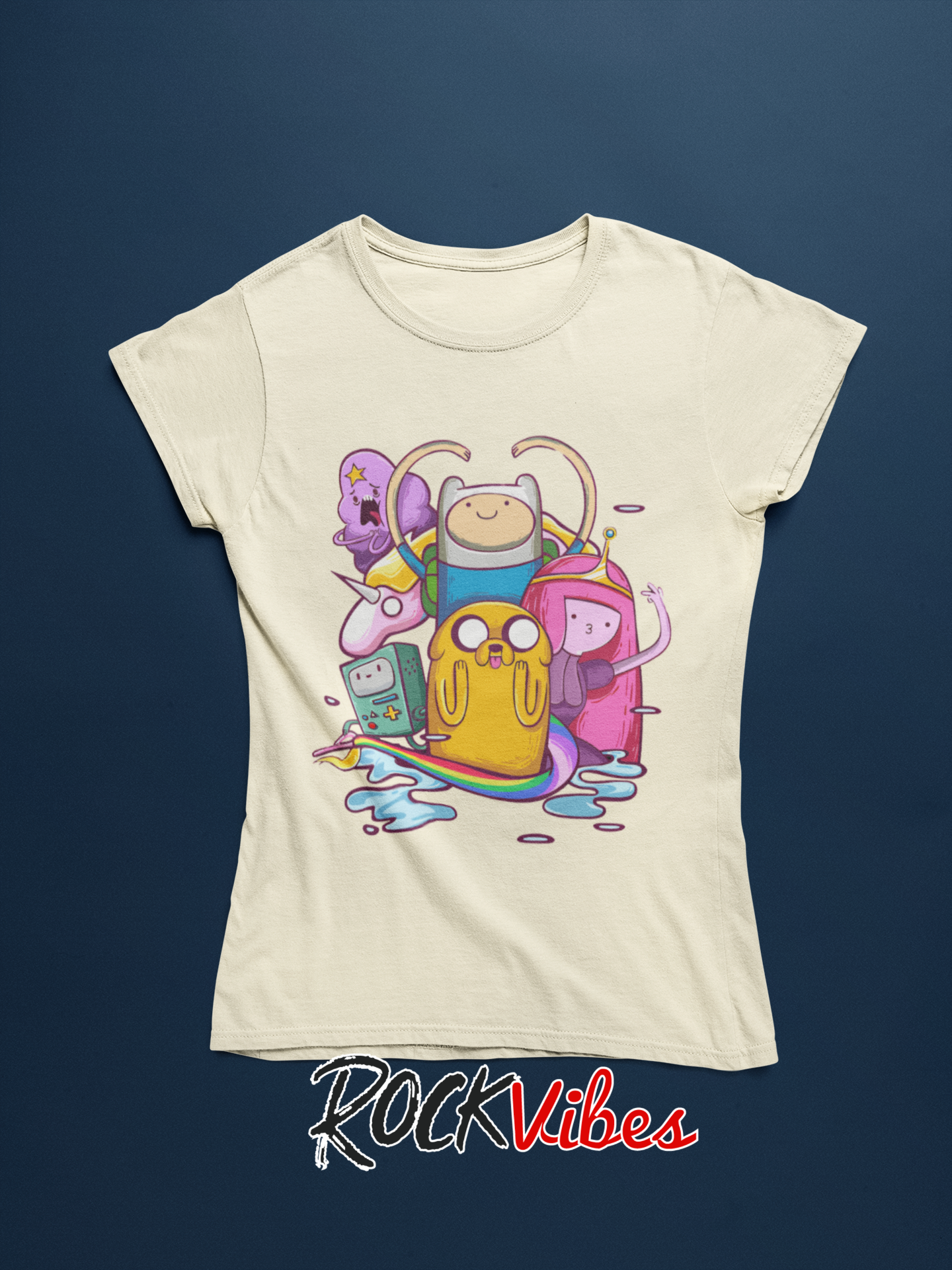 Camiseta Hora de Aventura Paint - Mujer