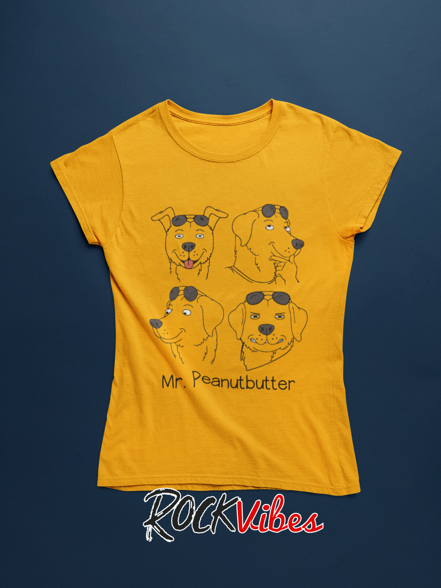 Camiseta Mr. Peanutbutter (Bojack) - Mujer
