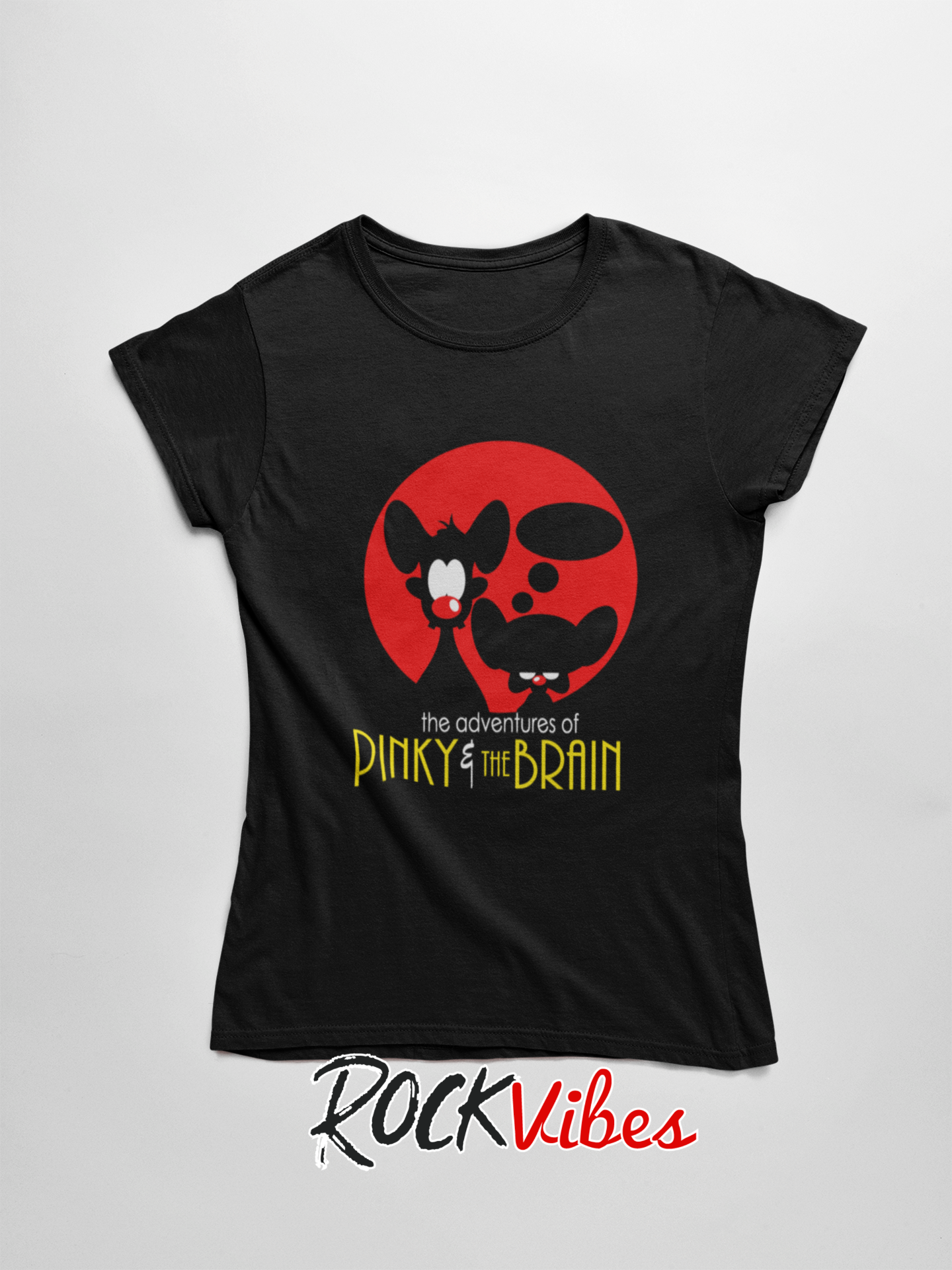 Camiseta Pinky y Cerebro - Mujer