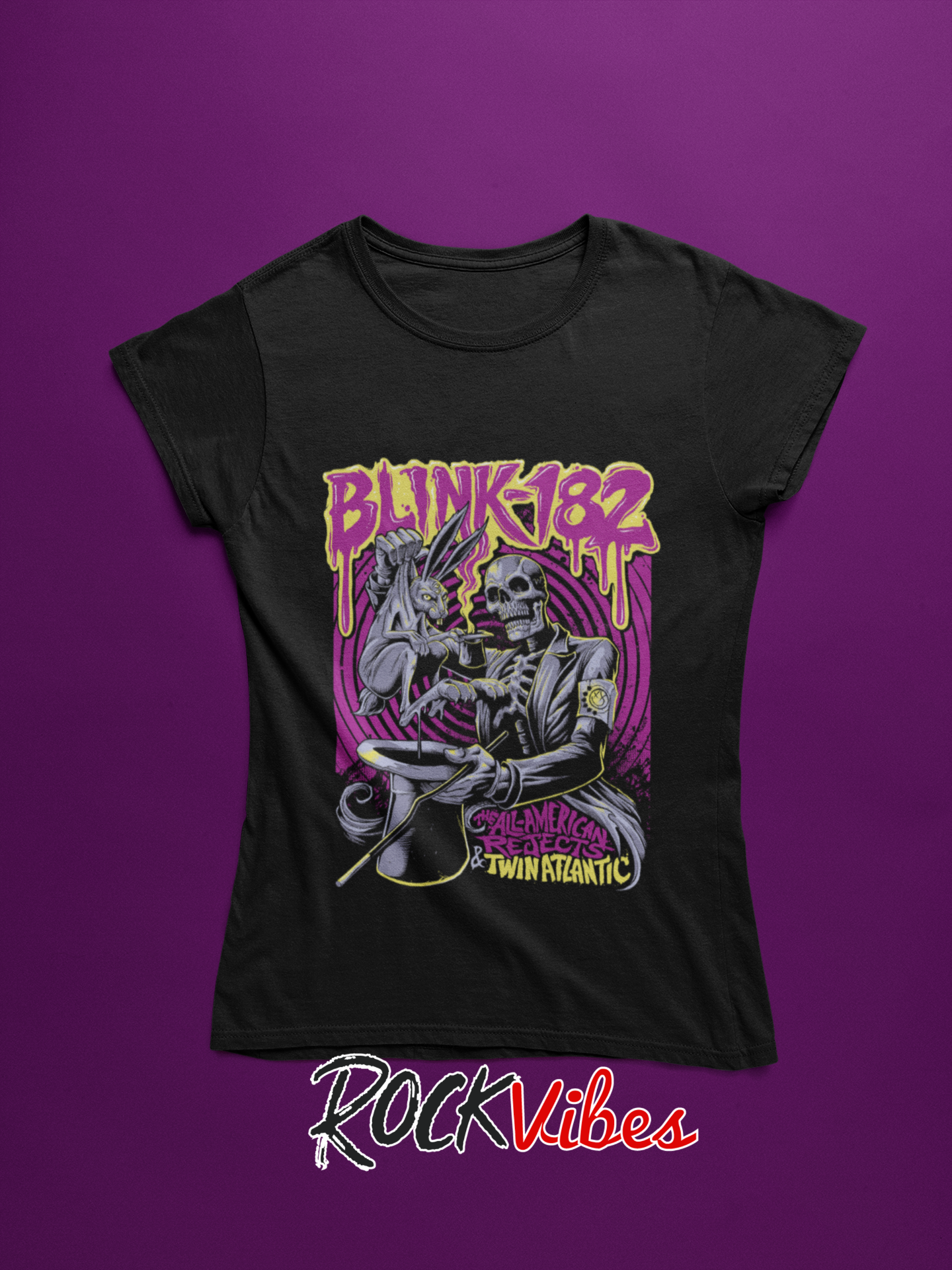 Camiseta Blink 182 (All American Rejects) - Mujer