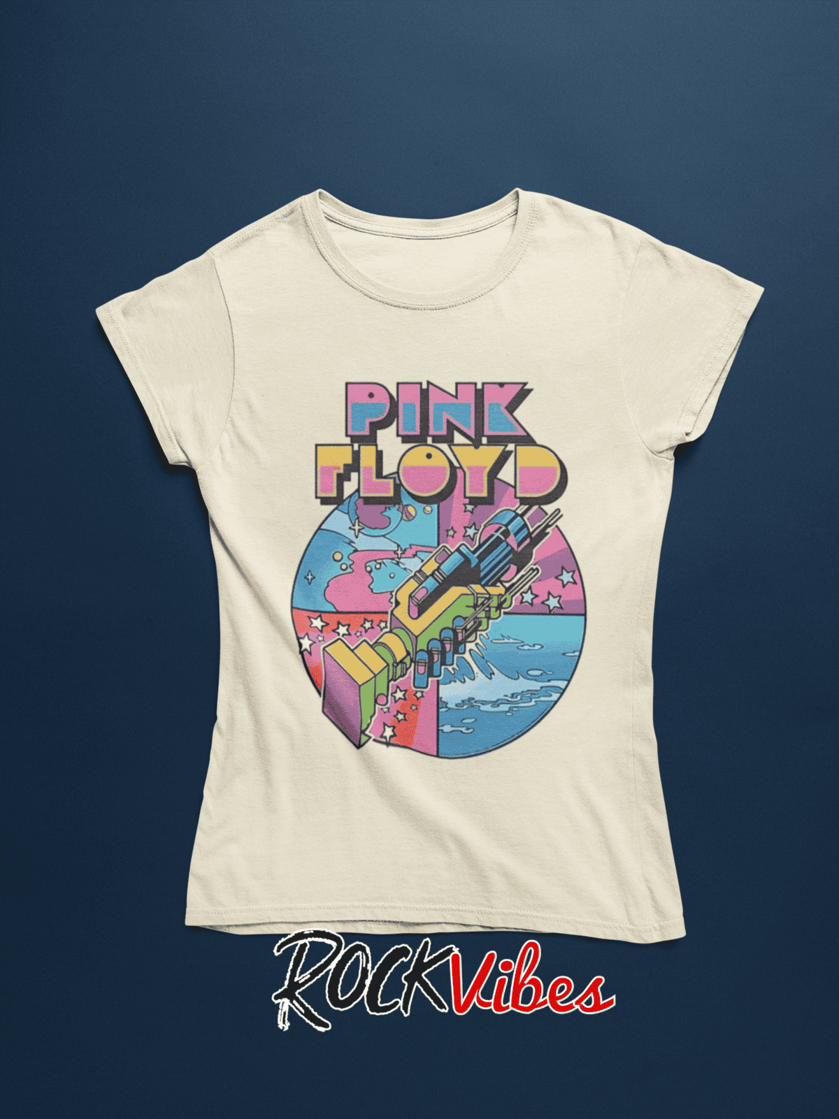 Camiseta Pink Floyd (Wish You Where Here V2) - Mujer