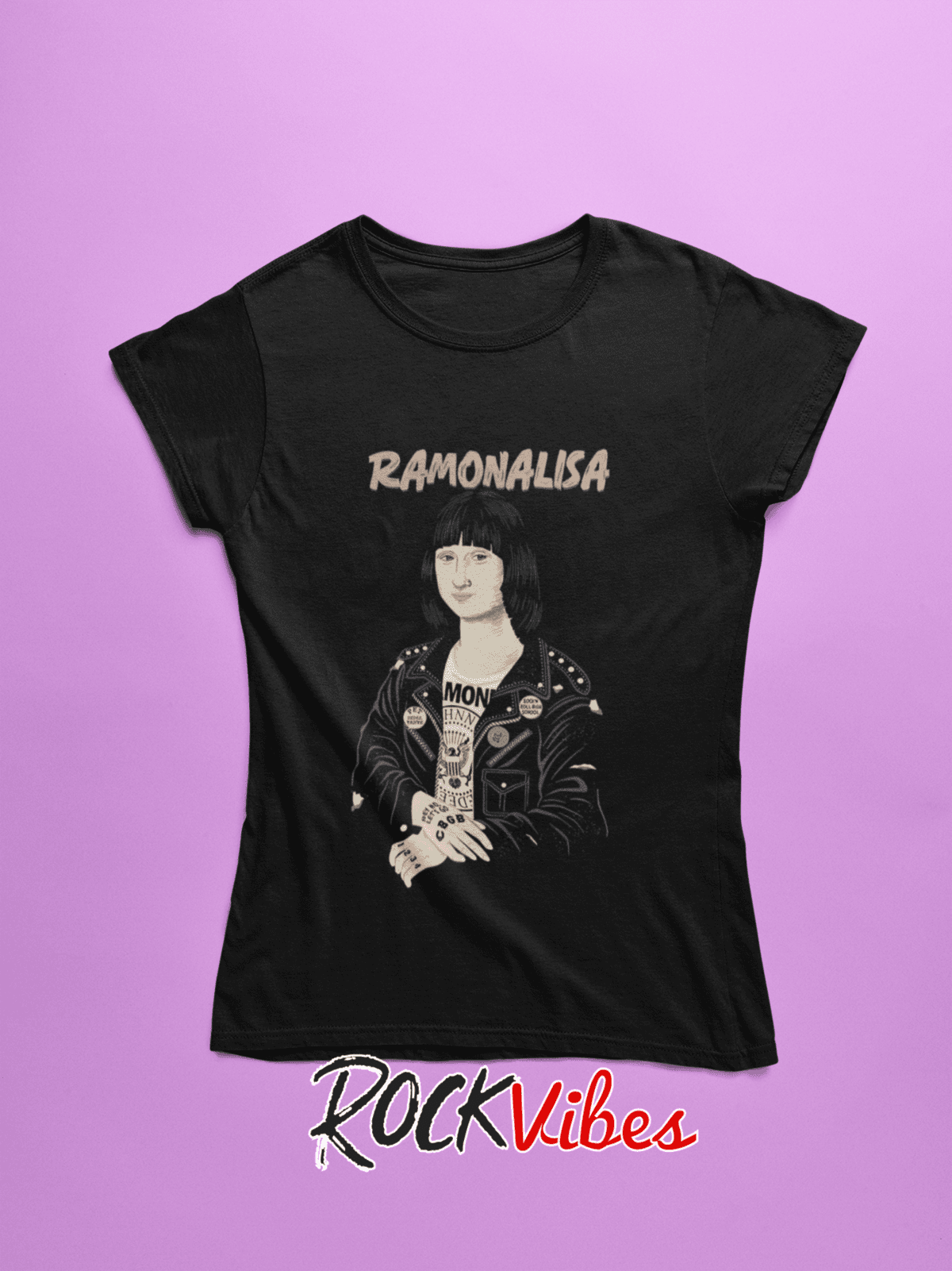 Camiseta Ramonalisa (Ramones) - Mujer