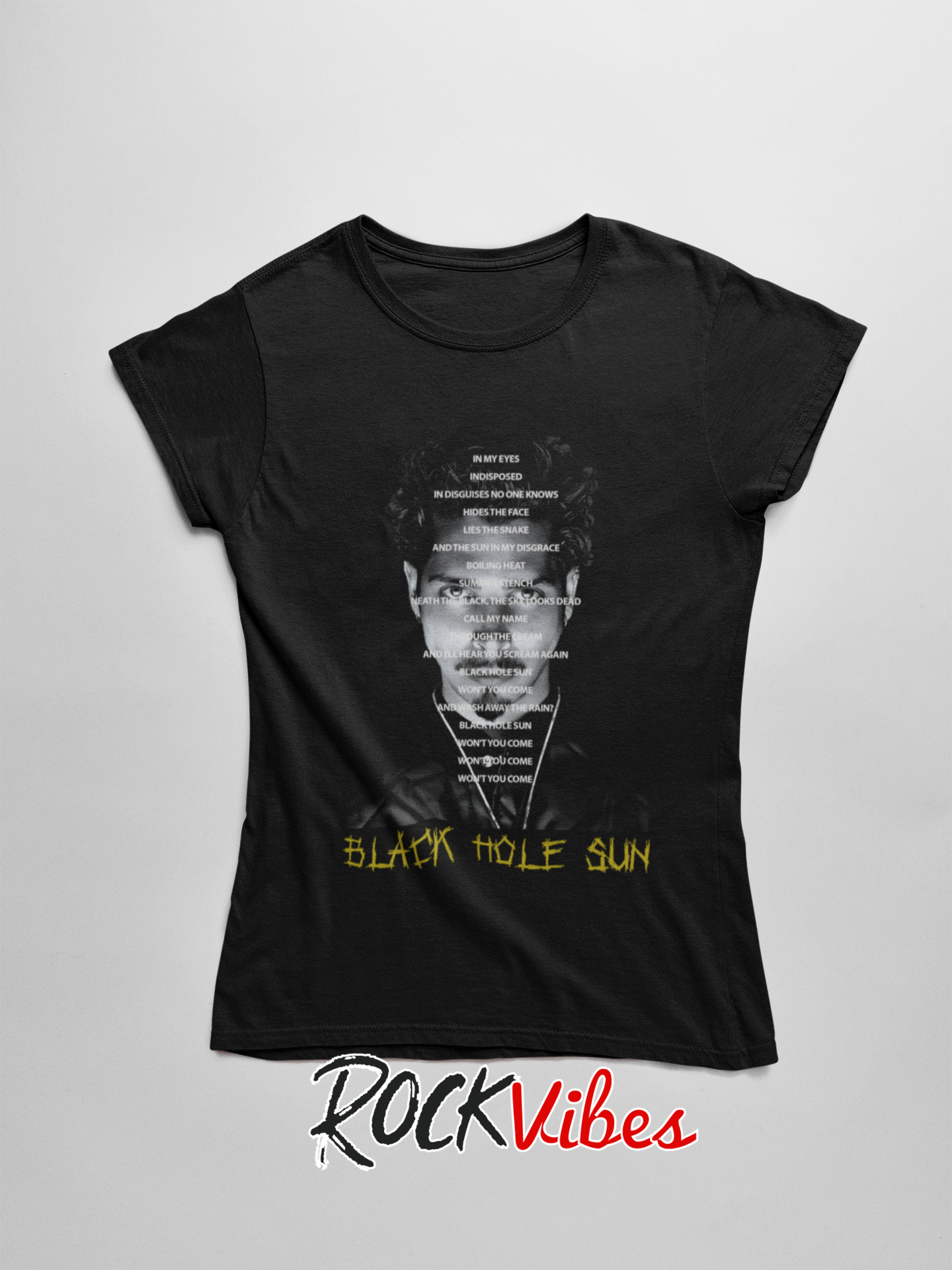 Camiseta Black Hole Sun (Chris Cornell) - Mujer