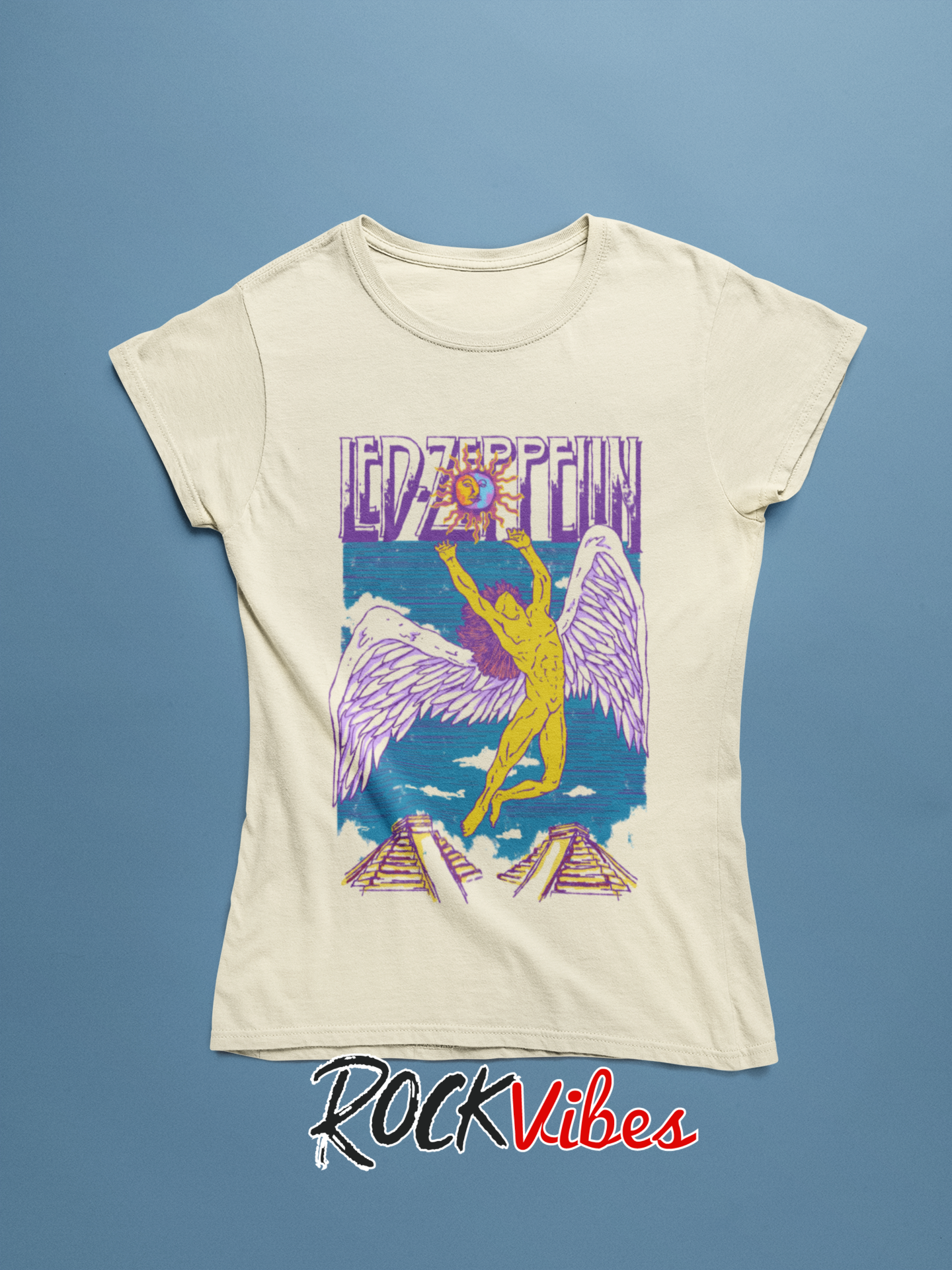 Camiseta Led Zeppelin V11 - Mujer