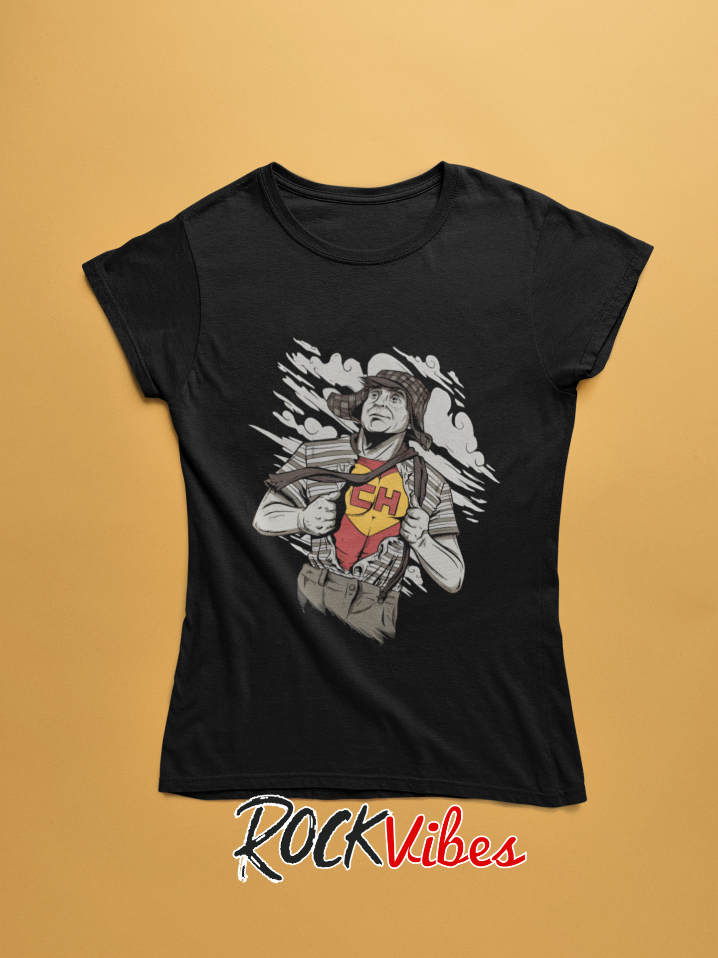 Camiseta Super Chavo (Chapulín) - Mujer