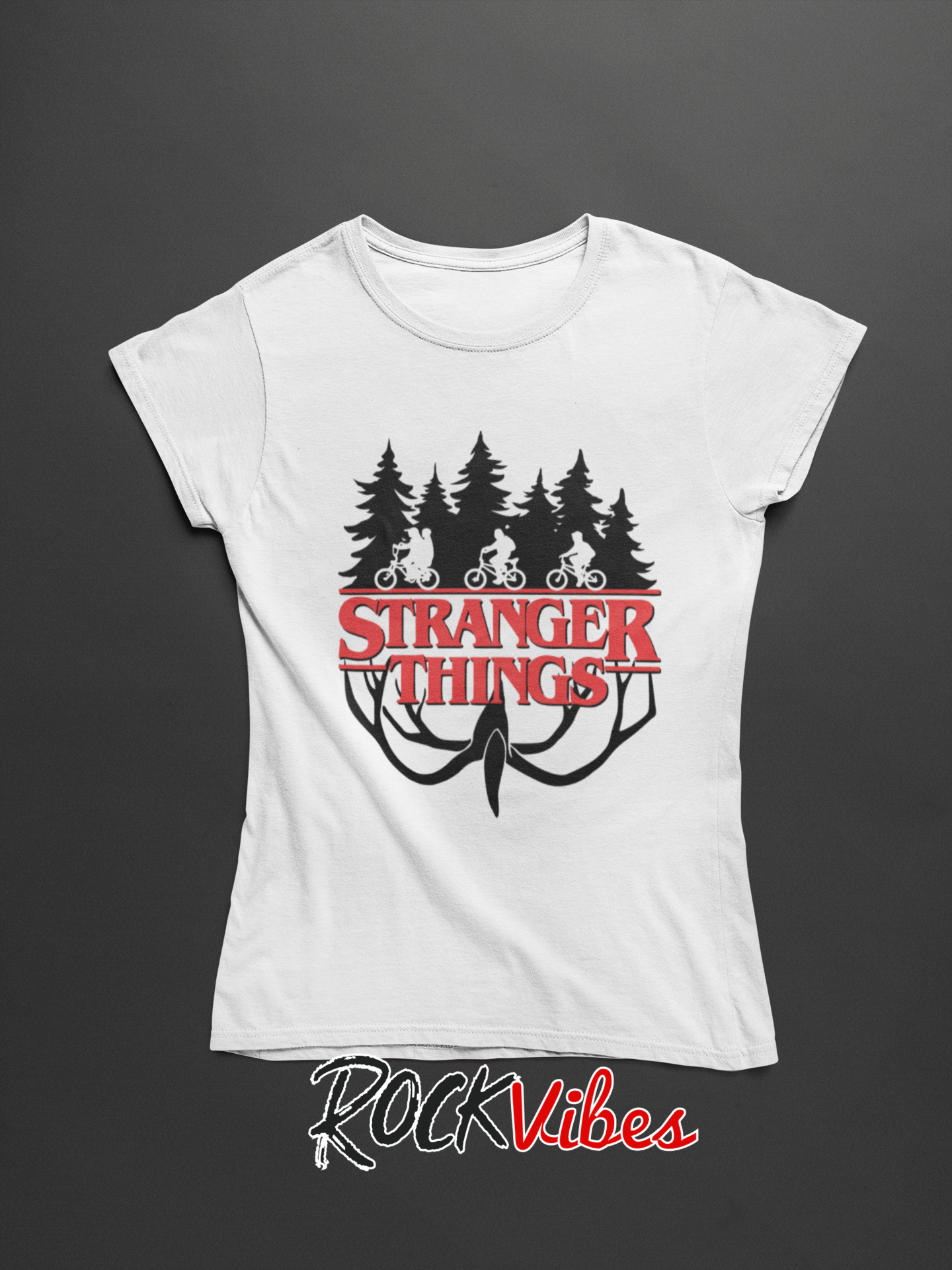 Camiseta Stranger Things V2 - Mujer