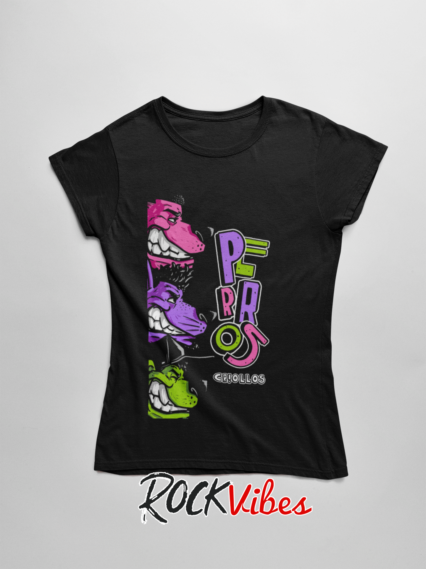 Camiseta Perros Criollos V3 - Mujer