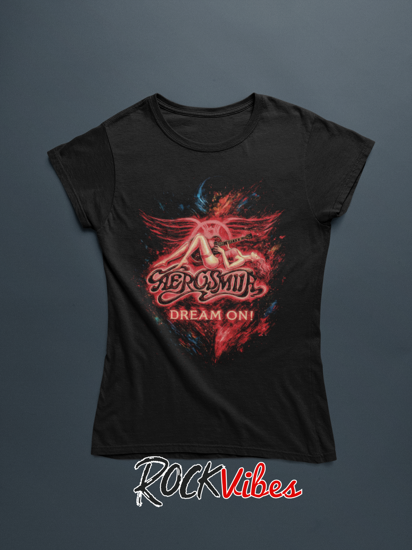 Camiseta Aerosmith (Dream On) - Mujer