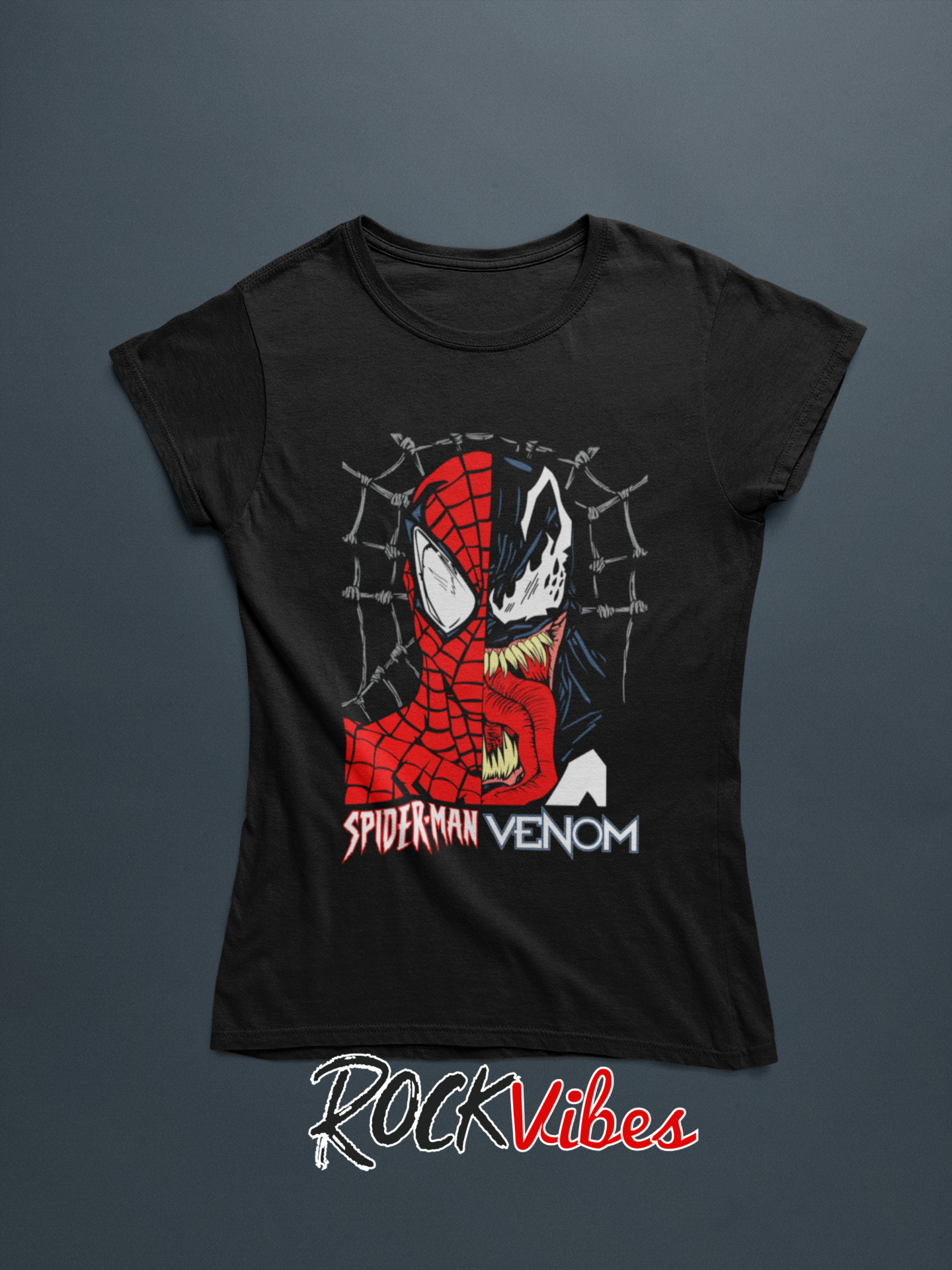 Camiseta Spiderman/Venom - Mujer