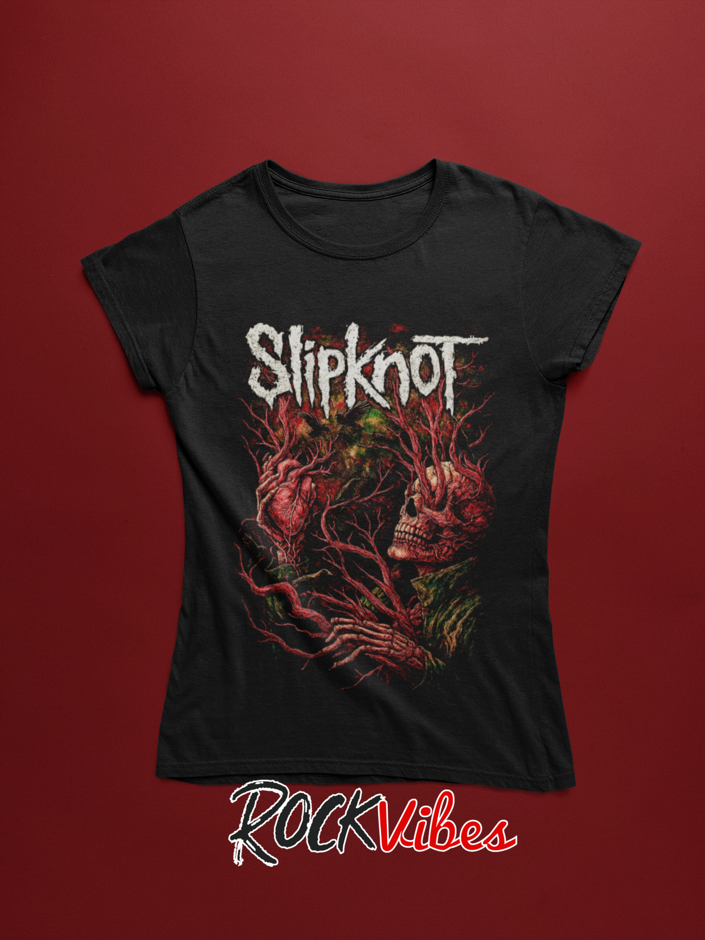 Camiseta Slipknot V6 - Mujer