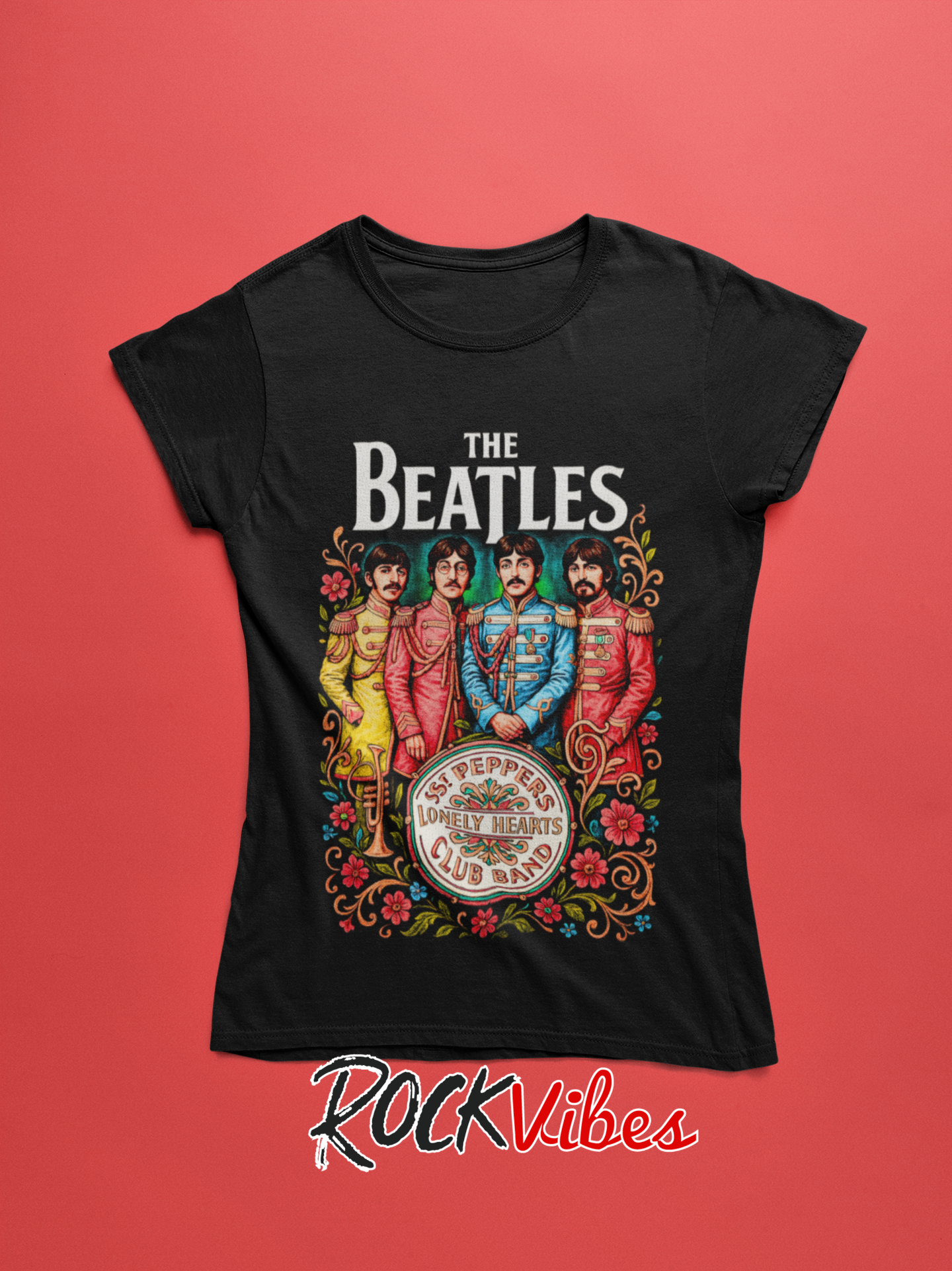 Camiseta The Beatles (Sgt. Pepper's) - Mujer