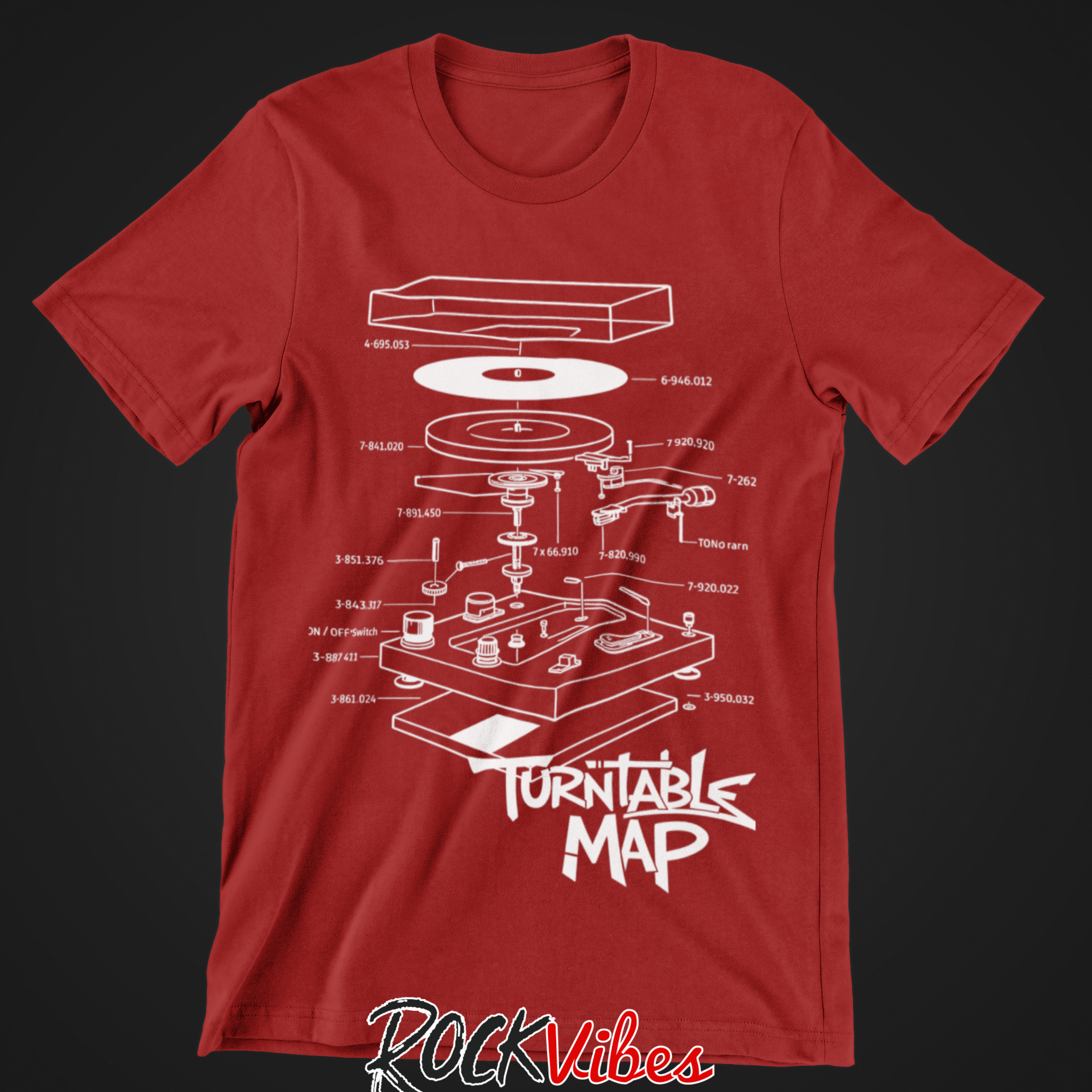 Camiseta Tornamesa Mapa - Imagen 2
