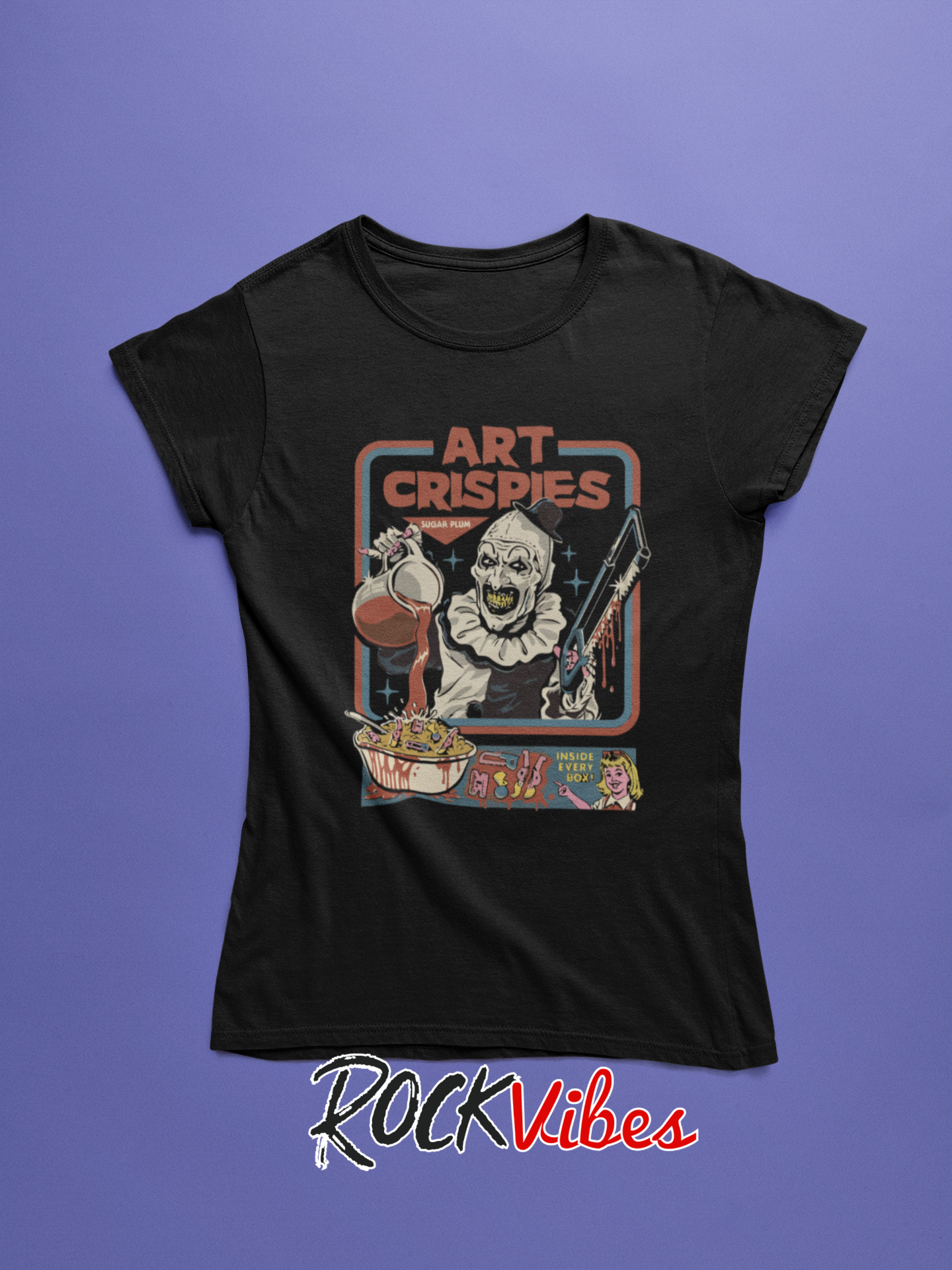 Camiseta Art The Clown - Mujer